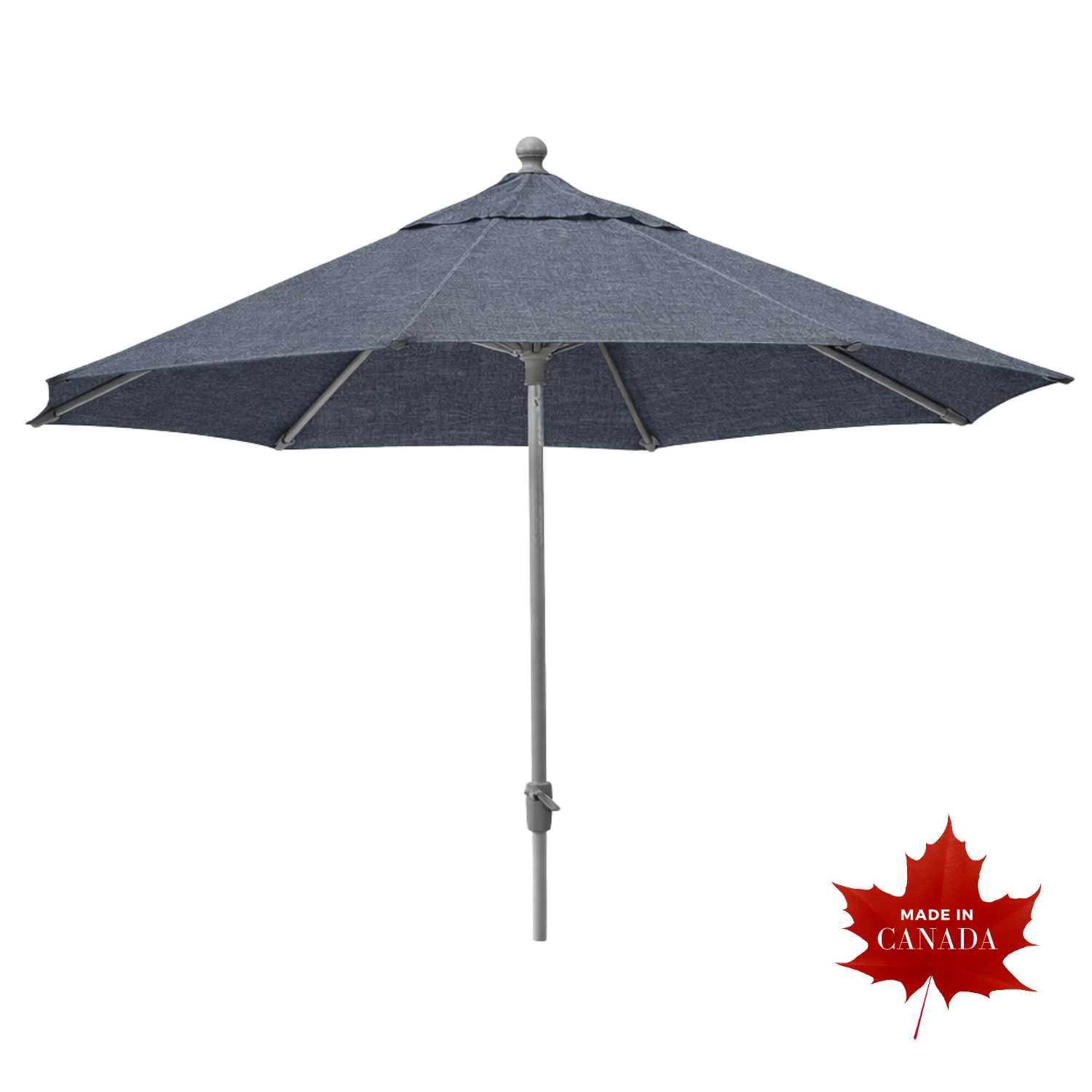 9' Pewter Market Umbrella