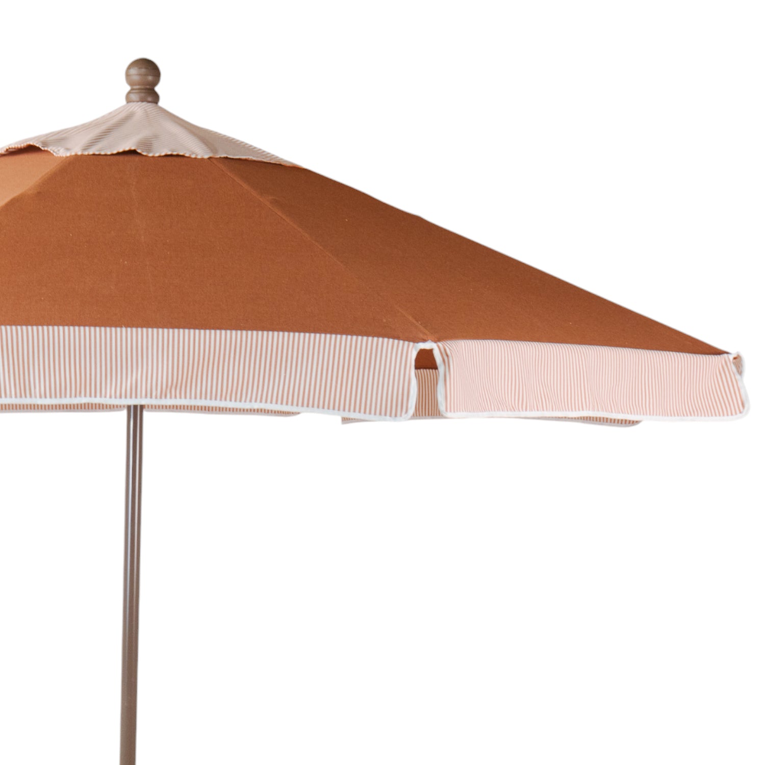 9' Octagon Auto Tilt Market Umbrella w/ Valance - Cast Desert