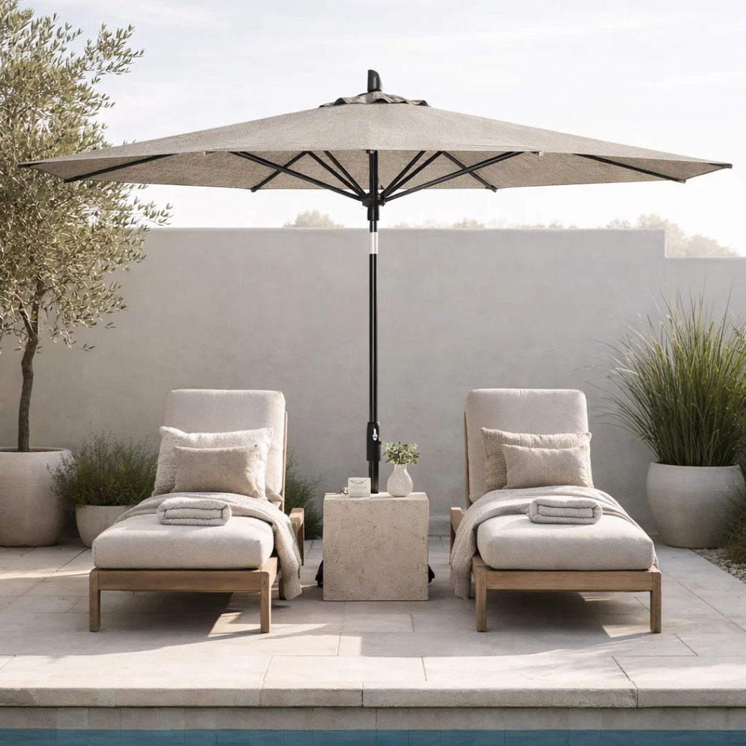 9' Octagon Flex Market Umbrella