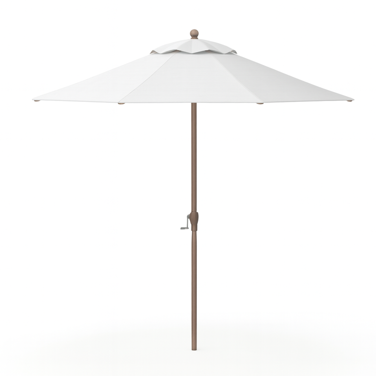 Fiberglass 9' Octagon Auto-Tilt Market Umbrella w/ Willow Frame