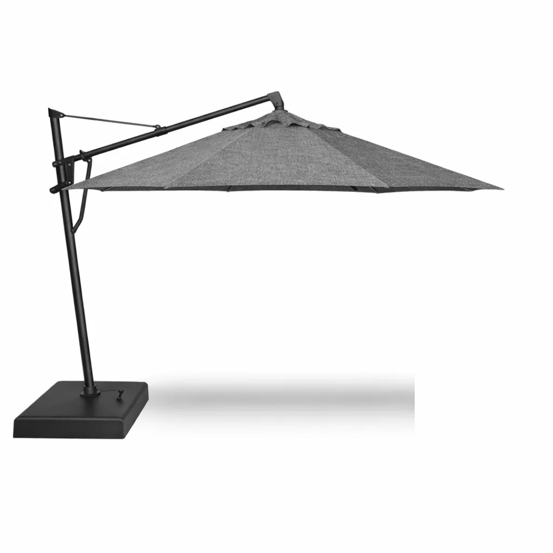 13' Octagon AKZ PLUS Cantilever Umbrella - Black Frame
