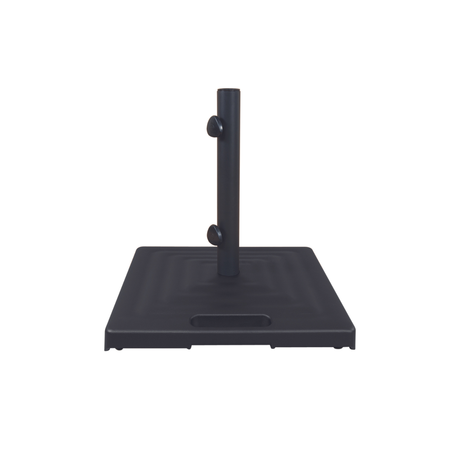 100 lb Black Square Monaco Umbrella Base