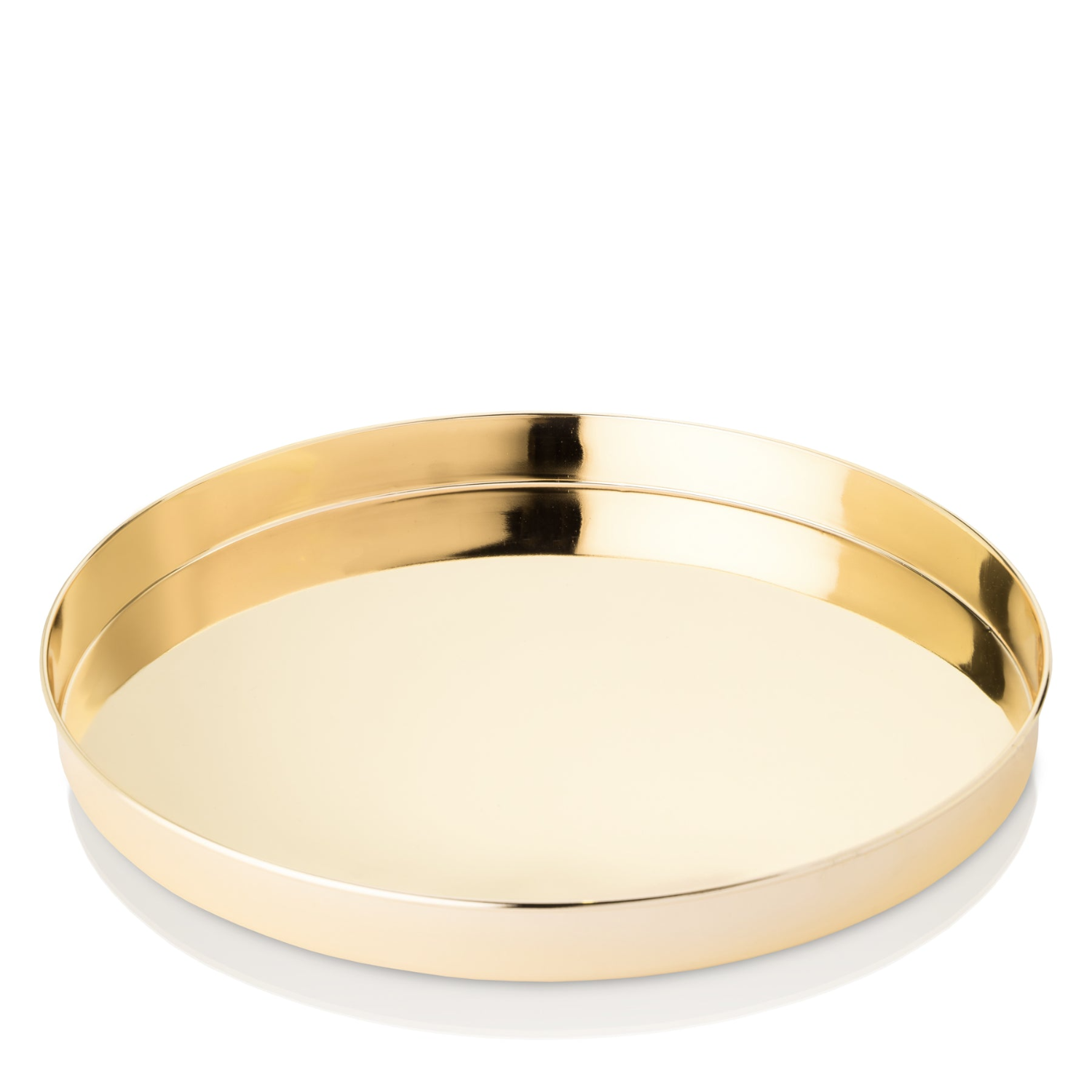 Polished Gold Serving Tray