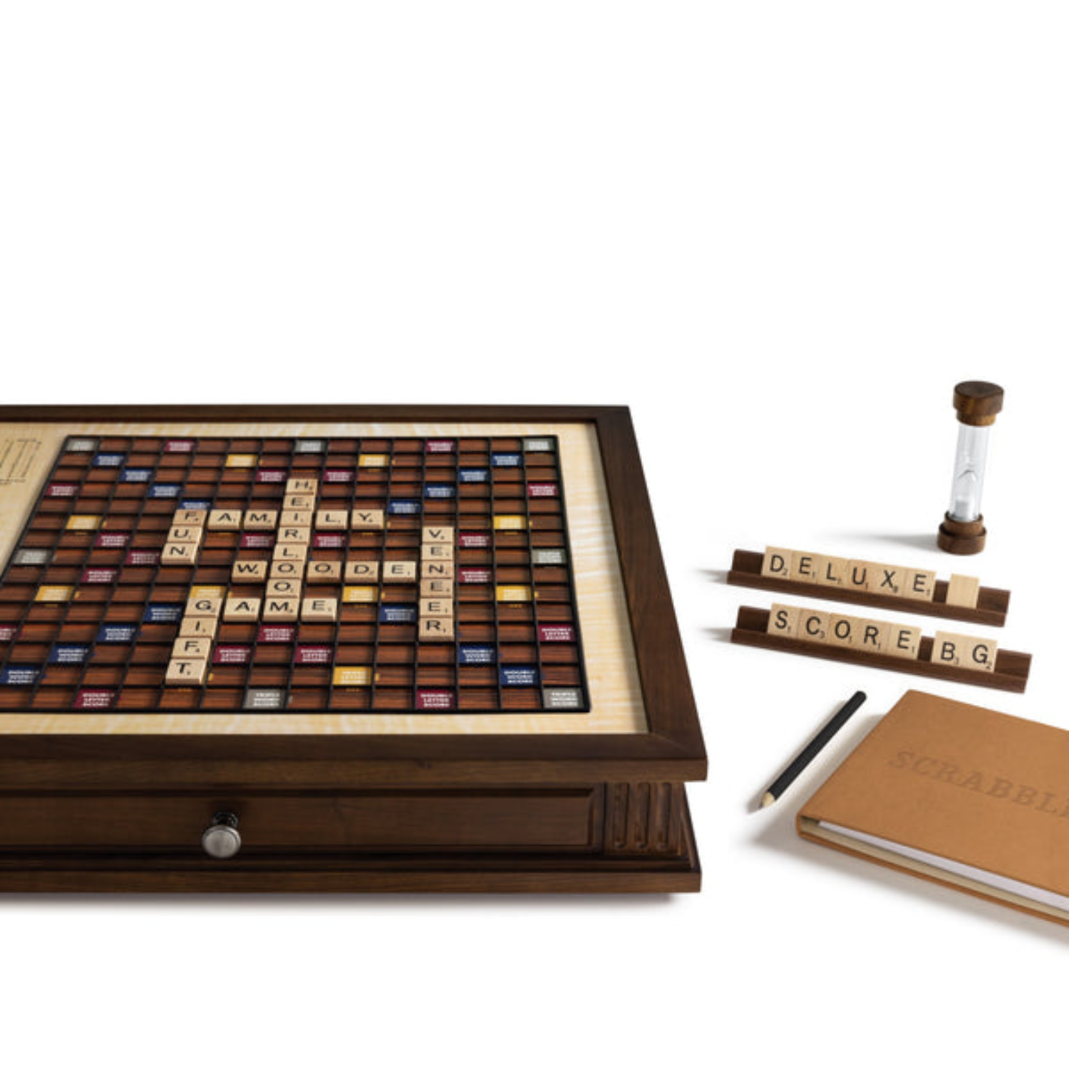 Scrabble Heirloom Rotating Board Game