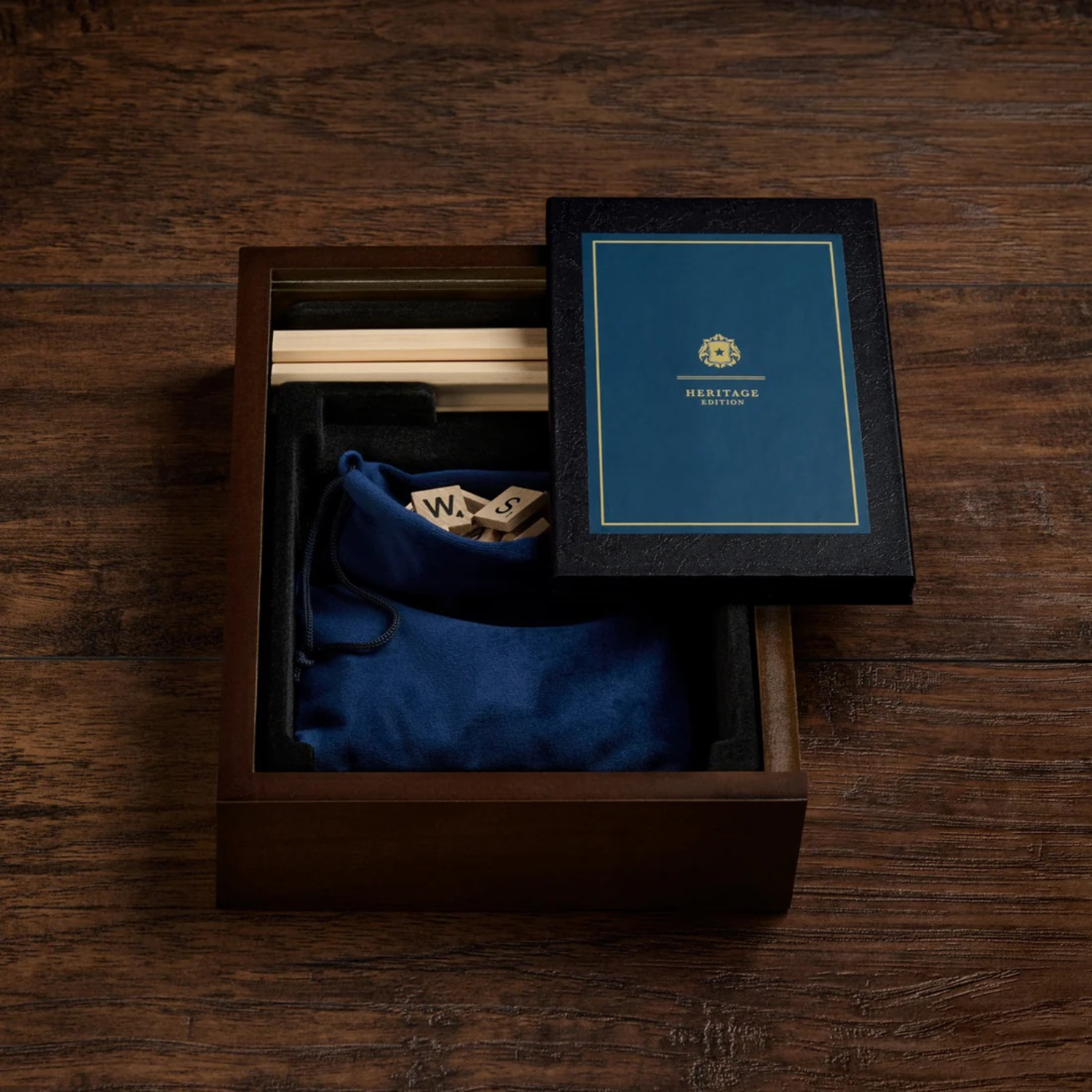 Scrabble Heritage Bookshelf Board Game