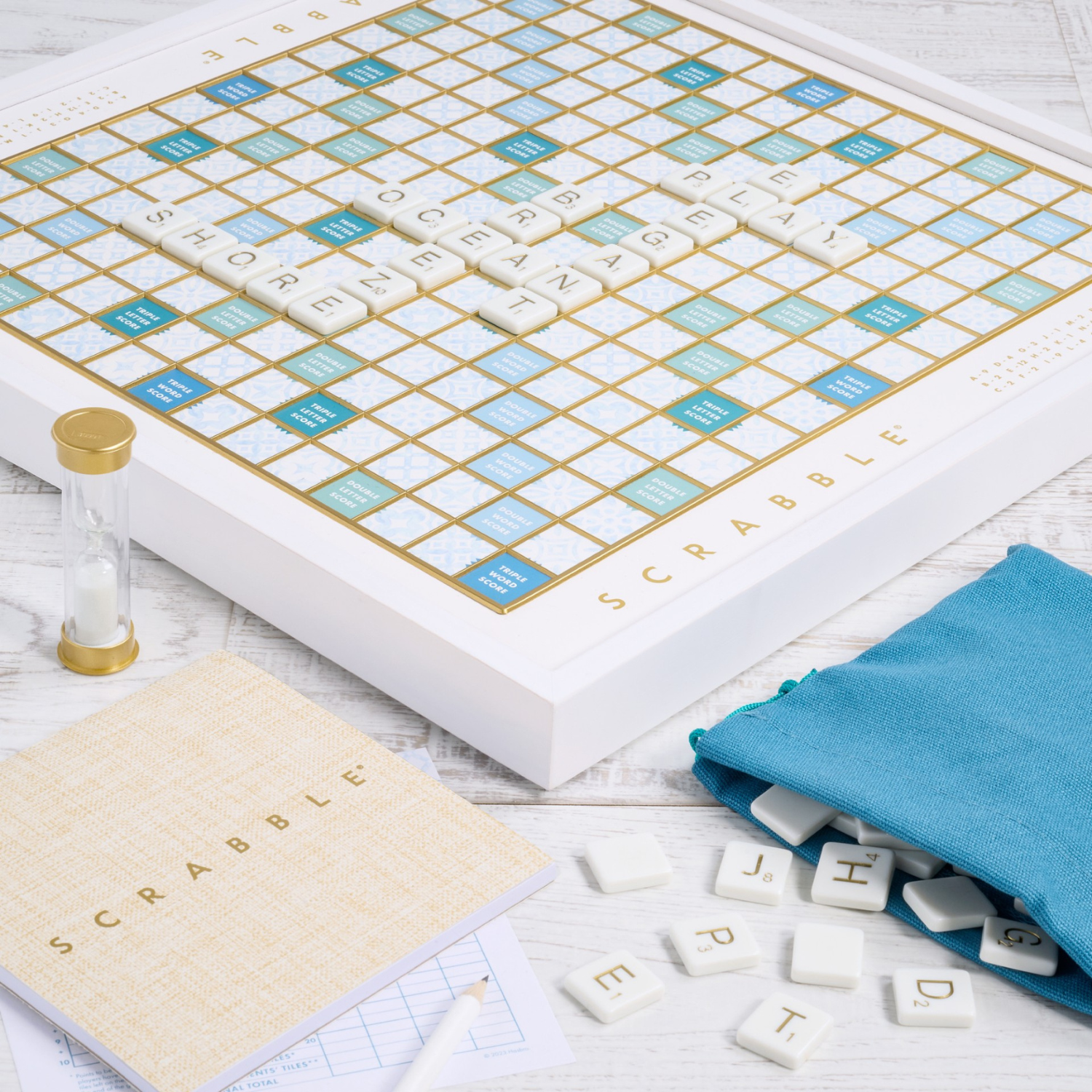 Scrabble Bianco Indoor Game Board