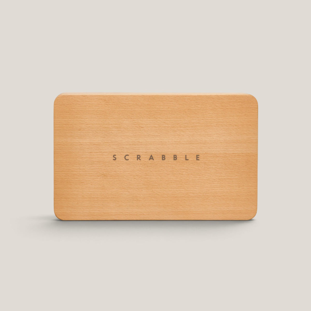 Scrabble Nordic Wood Board Game