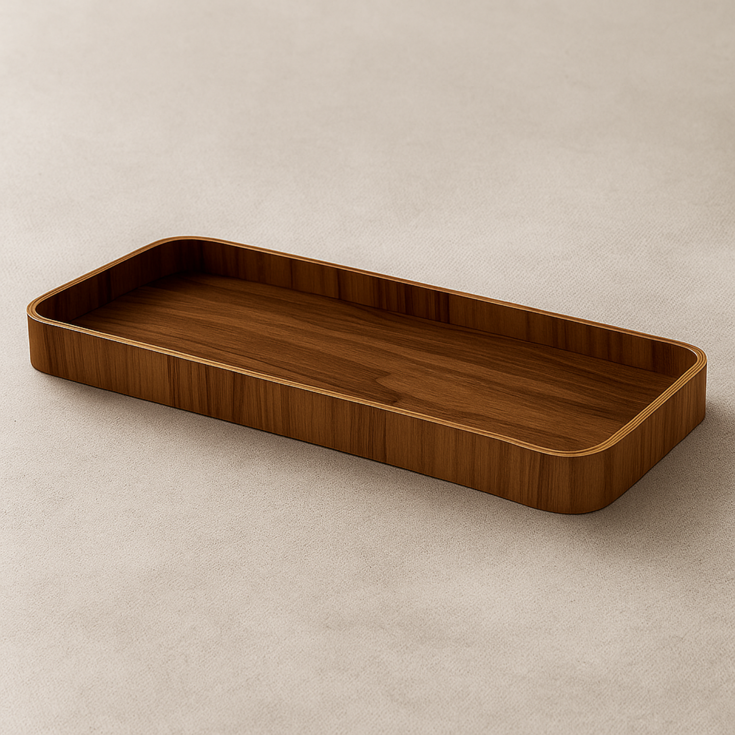 Walnut Appetizer Serving Tray