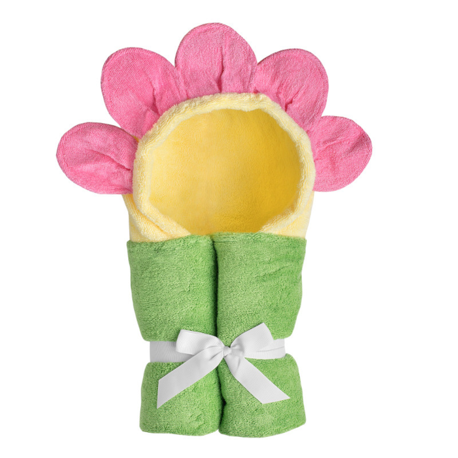 Blushing Blossom Kids Hooded Cotton Towel (2-8 YRS)