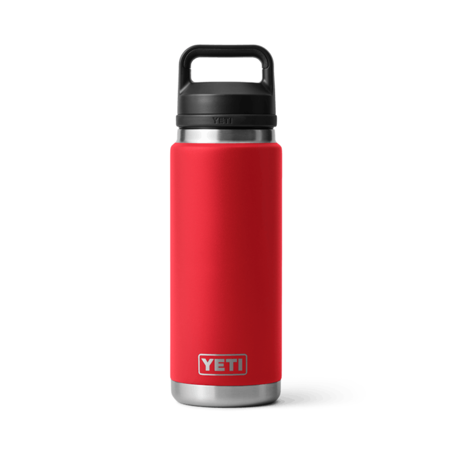 Yeti Rambler 26 Bottle w/ Chug Cap - Rescue Red