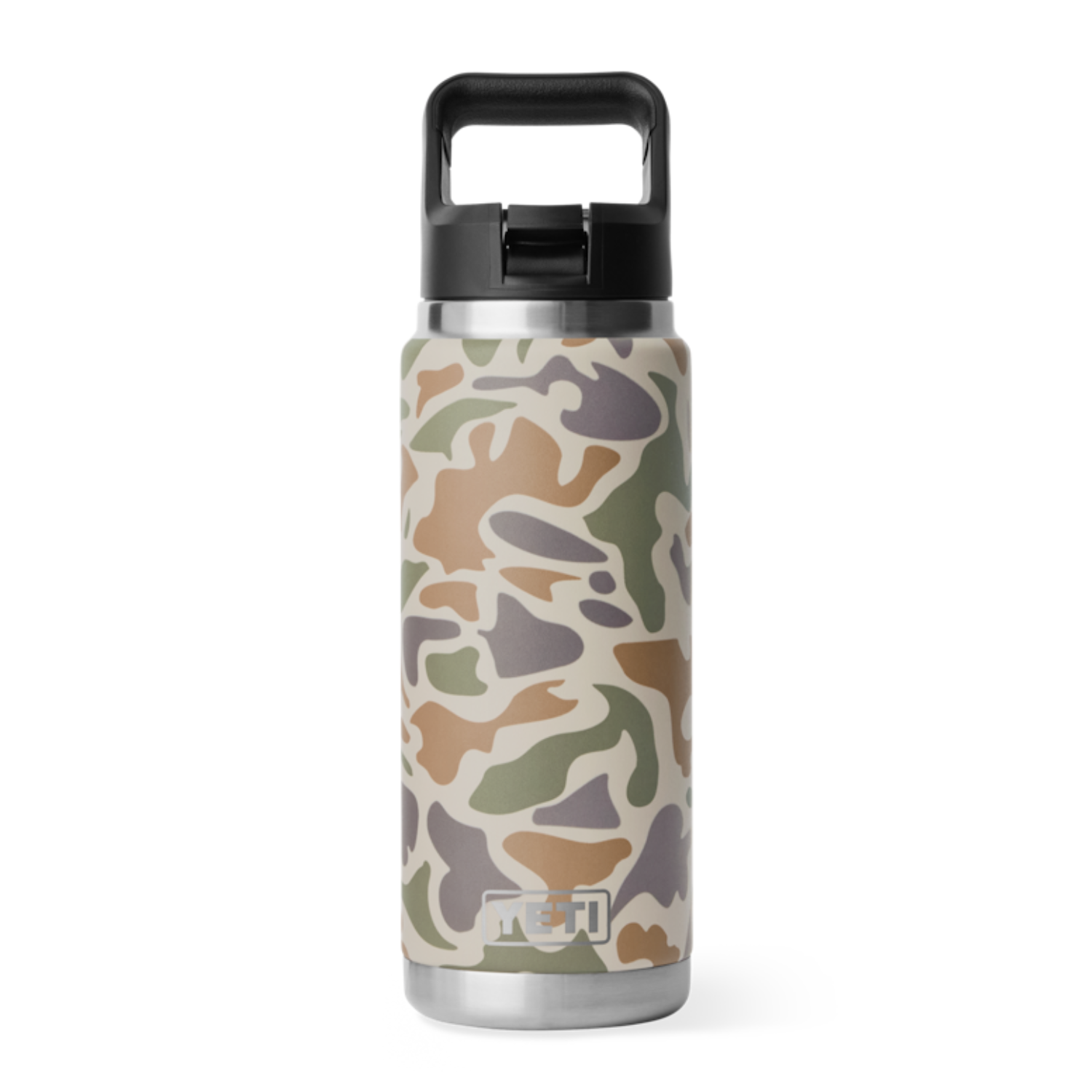 Yeti Rambler 26oz Straw Bottle - Tan Camo