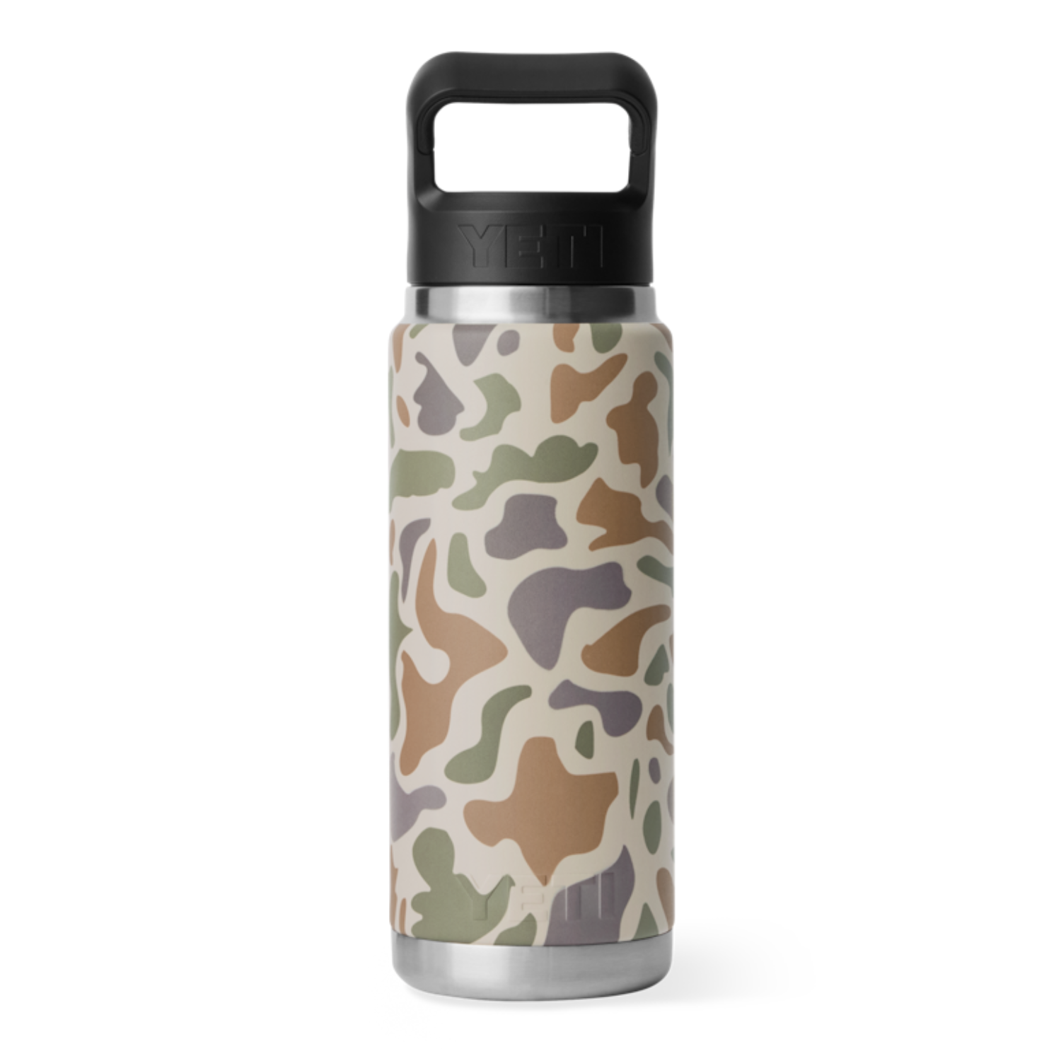 Yeti Rambler 26oz Straw Bottle - Tan Camo