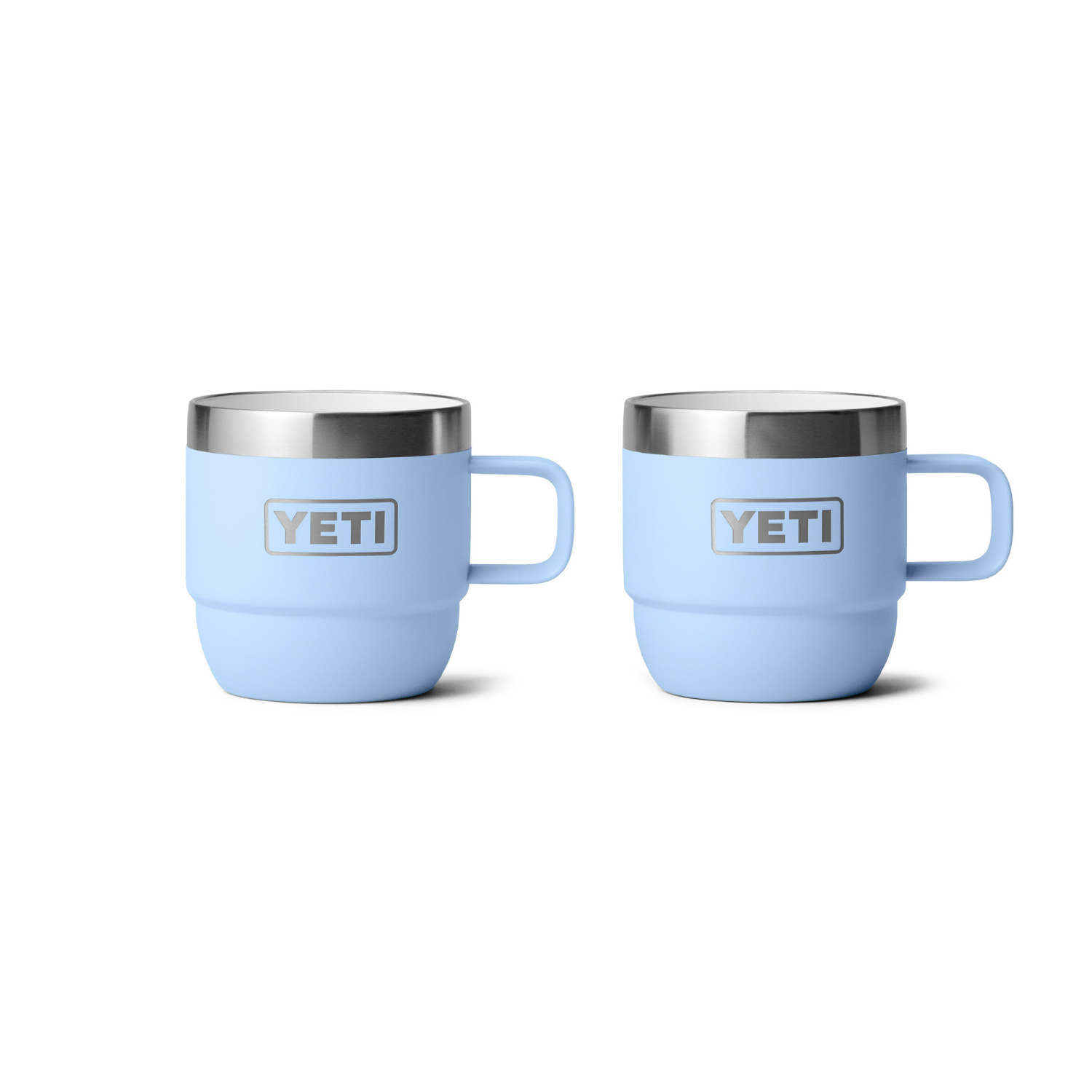 Yeti 6oz Stackable Mugs 2PK - Big Sky Blue