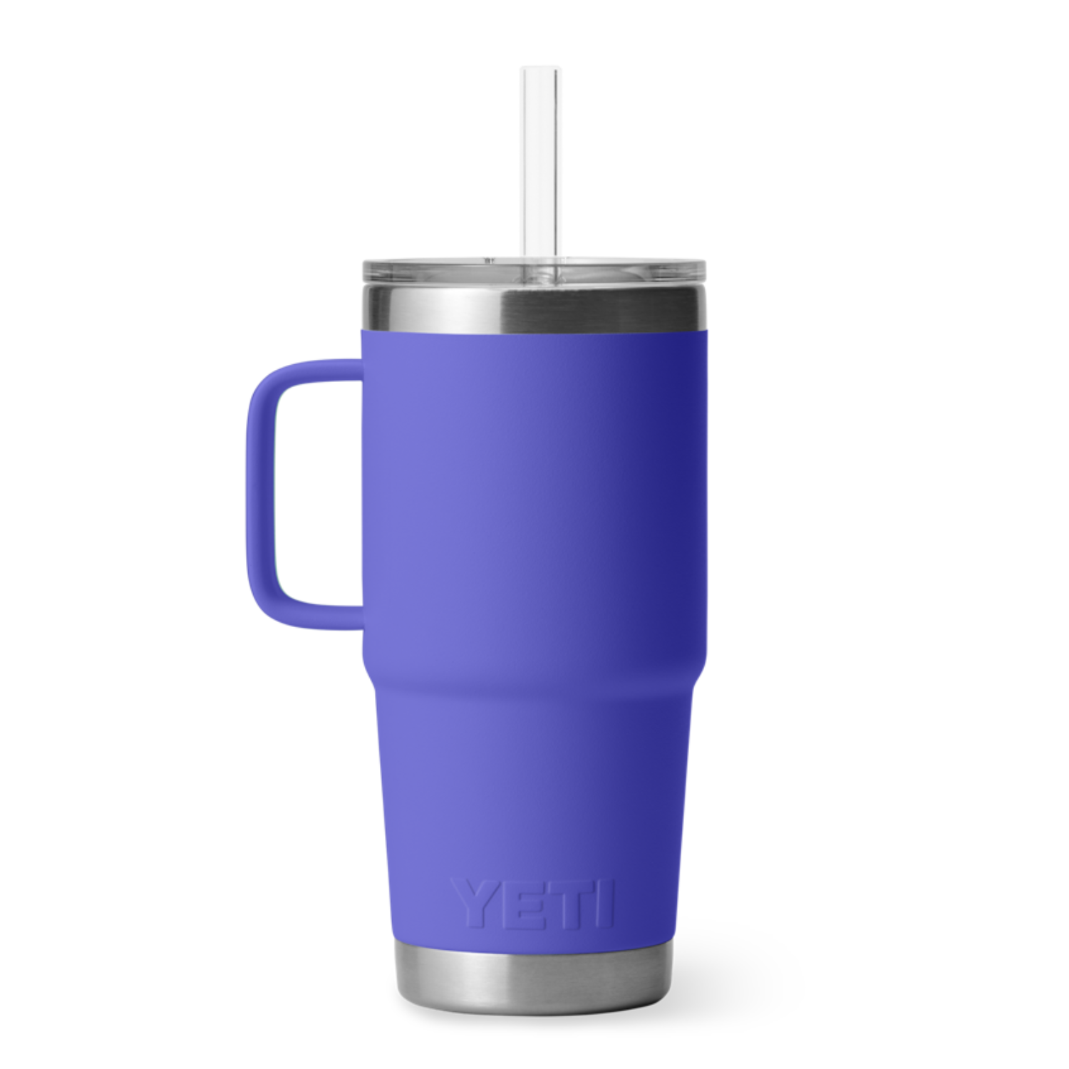 Yeti 25oz Rambler w/Straw - Ultramarine Violet