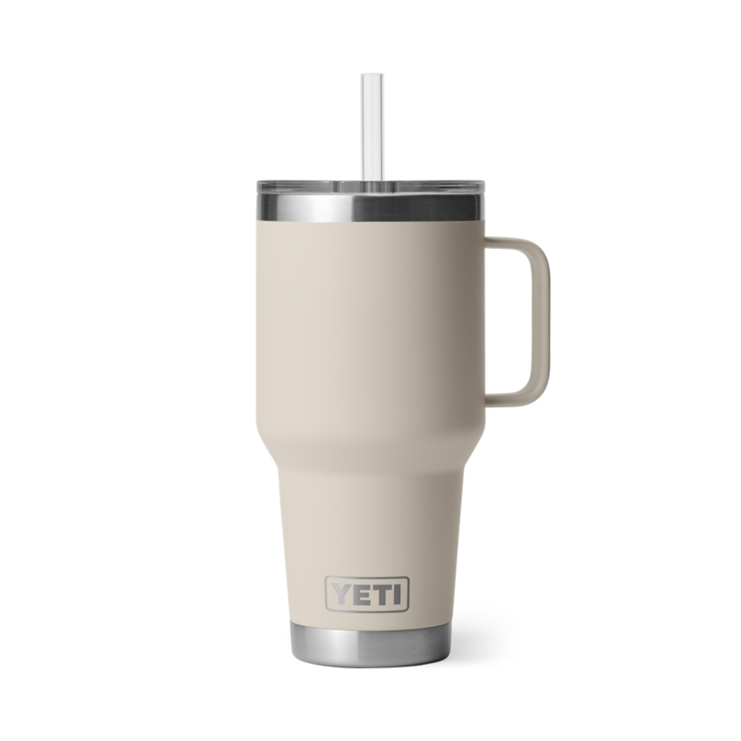 Yeti 35oz Rambler w/Straw - Cape Taupe