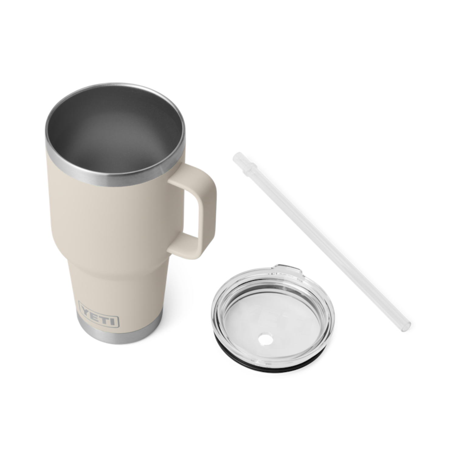 Yeti 35oz Rambler w/Straw - Cape Taupe