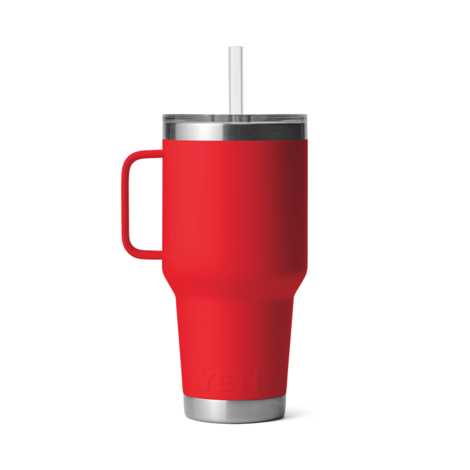 Yeti 35oz Rambler w/Straw - Rescue Red