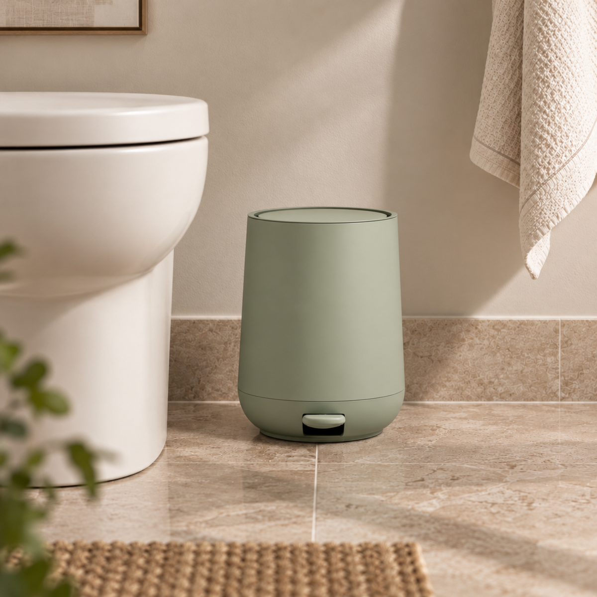 Oresund Trash Can - Matcha Green