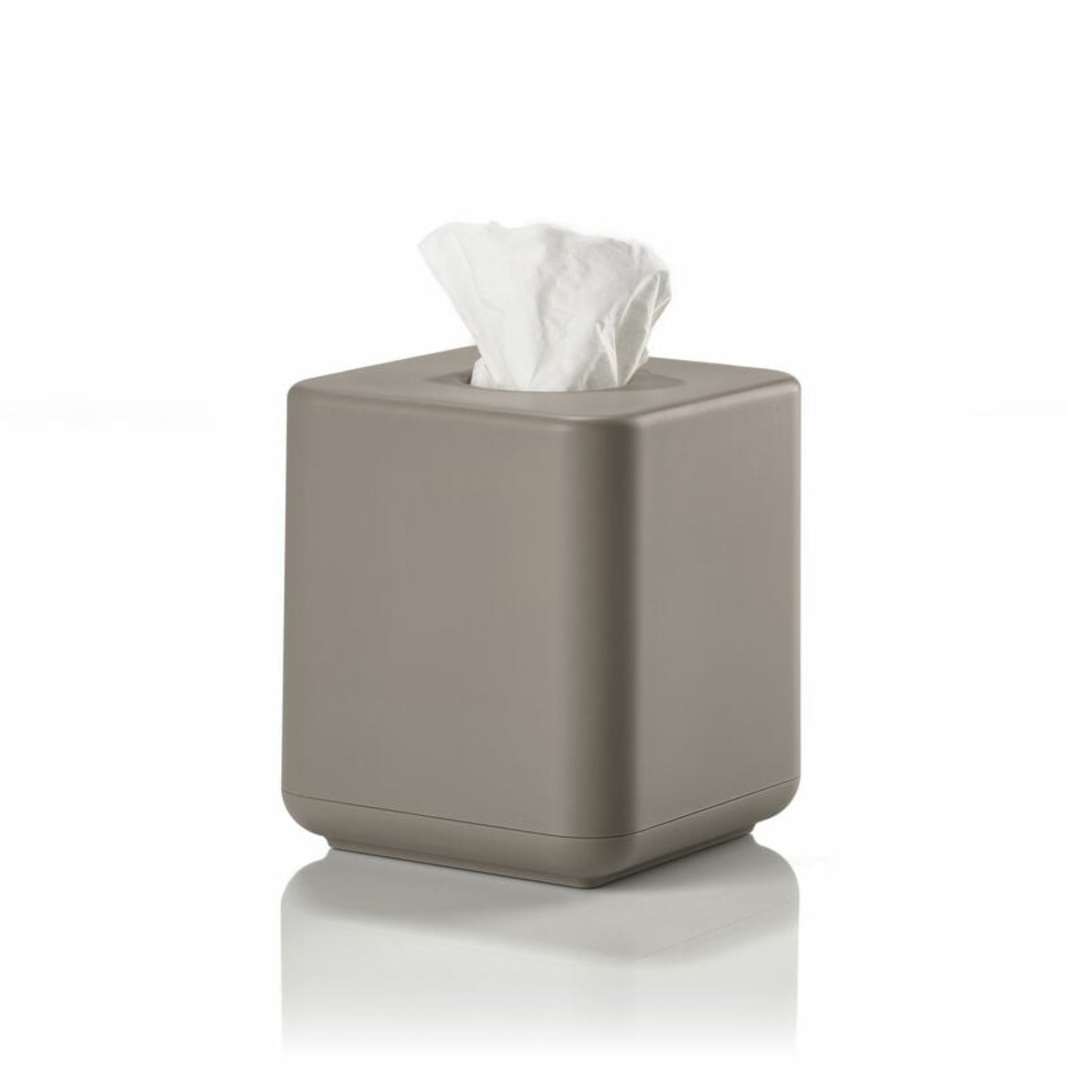 Ribe Square Tissue Box - Taupe