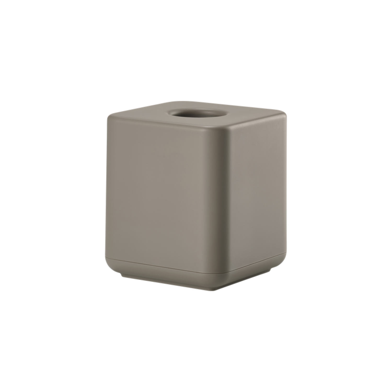 Ribe Square Tissue Box - Taupe