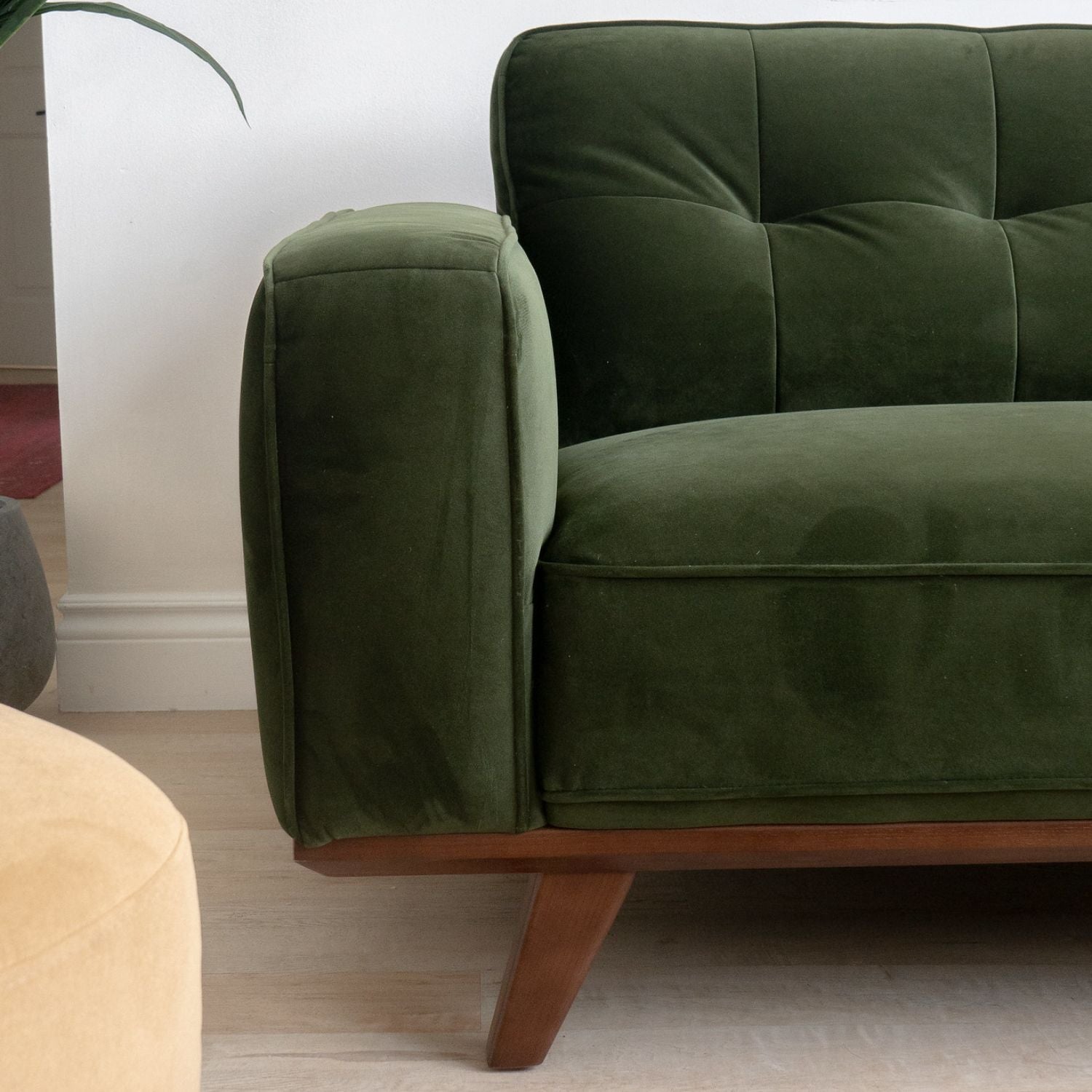 Harbord Sofa - Olive Green Velvet