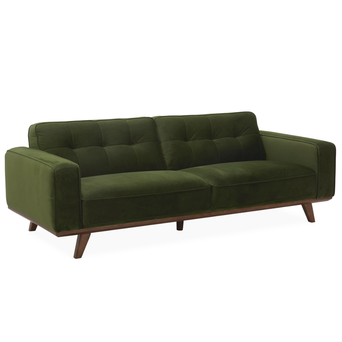 Harbord Sofa - Olive Green Velvet