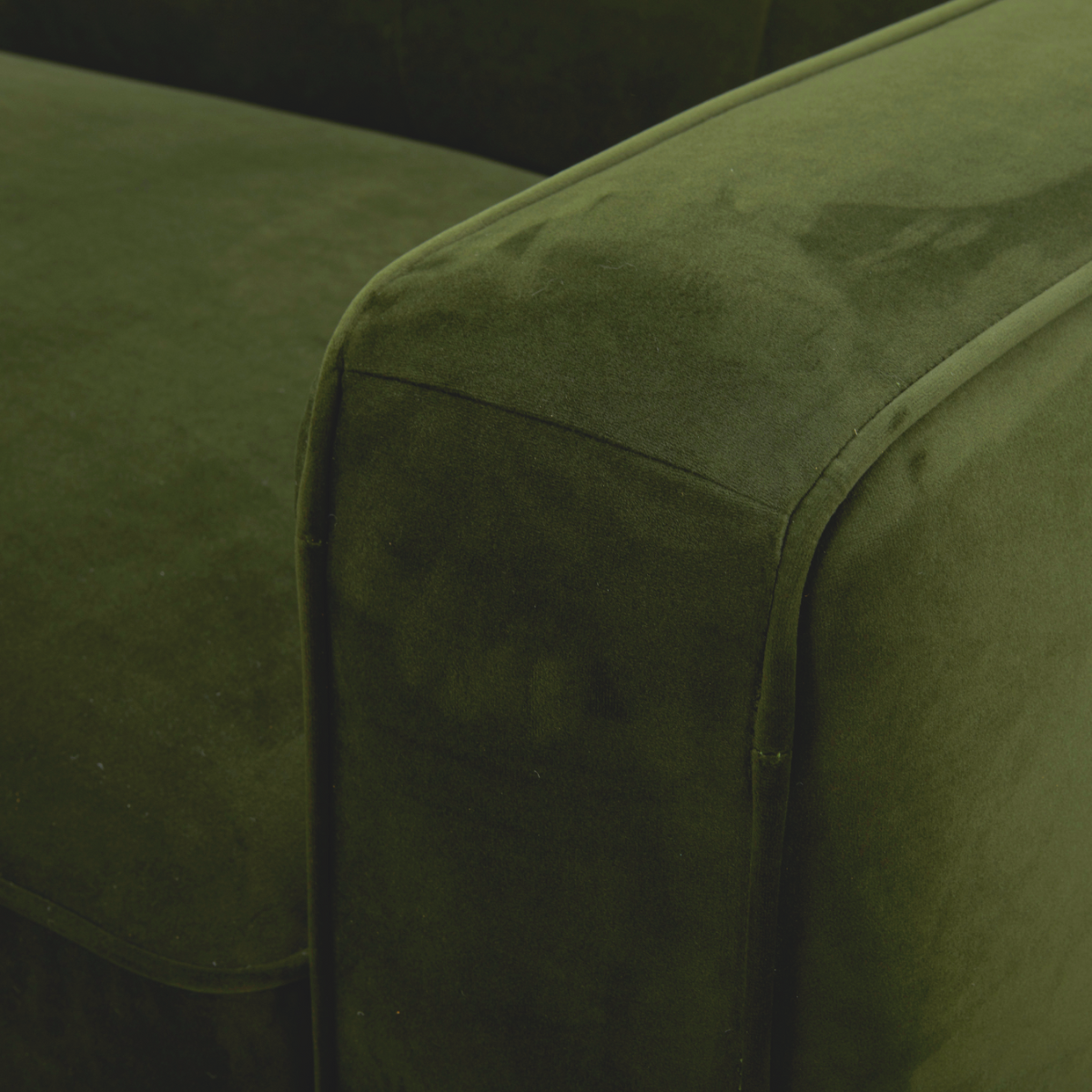 Harbord Sofa - Olive Green Velvet