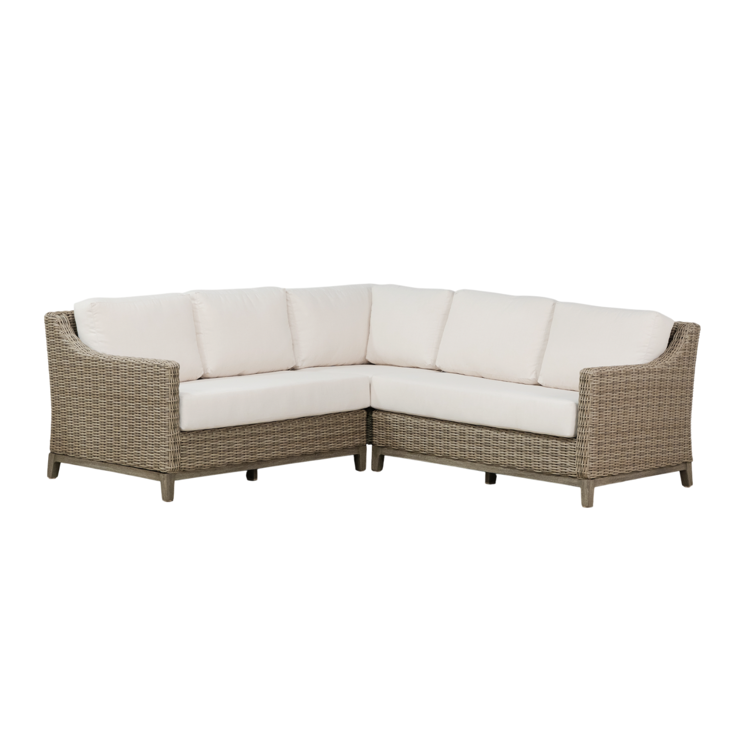Harbour L-Shape Wicker Sectional