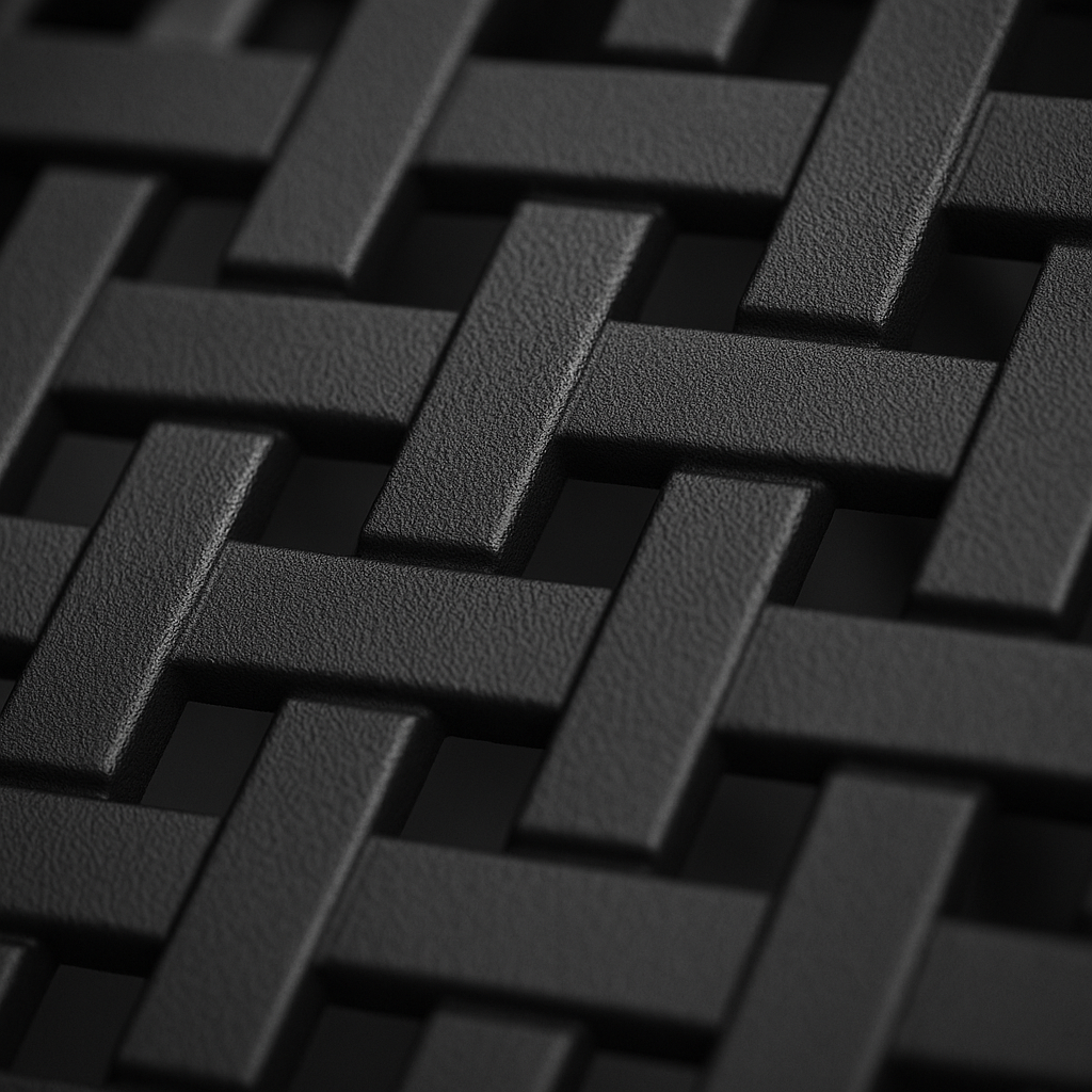 Basketweave 42"x 85" Dining Table