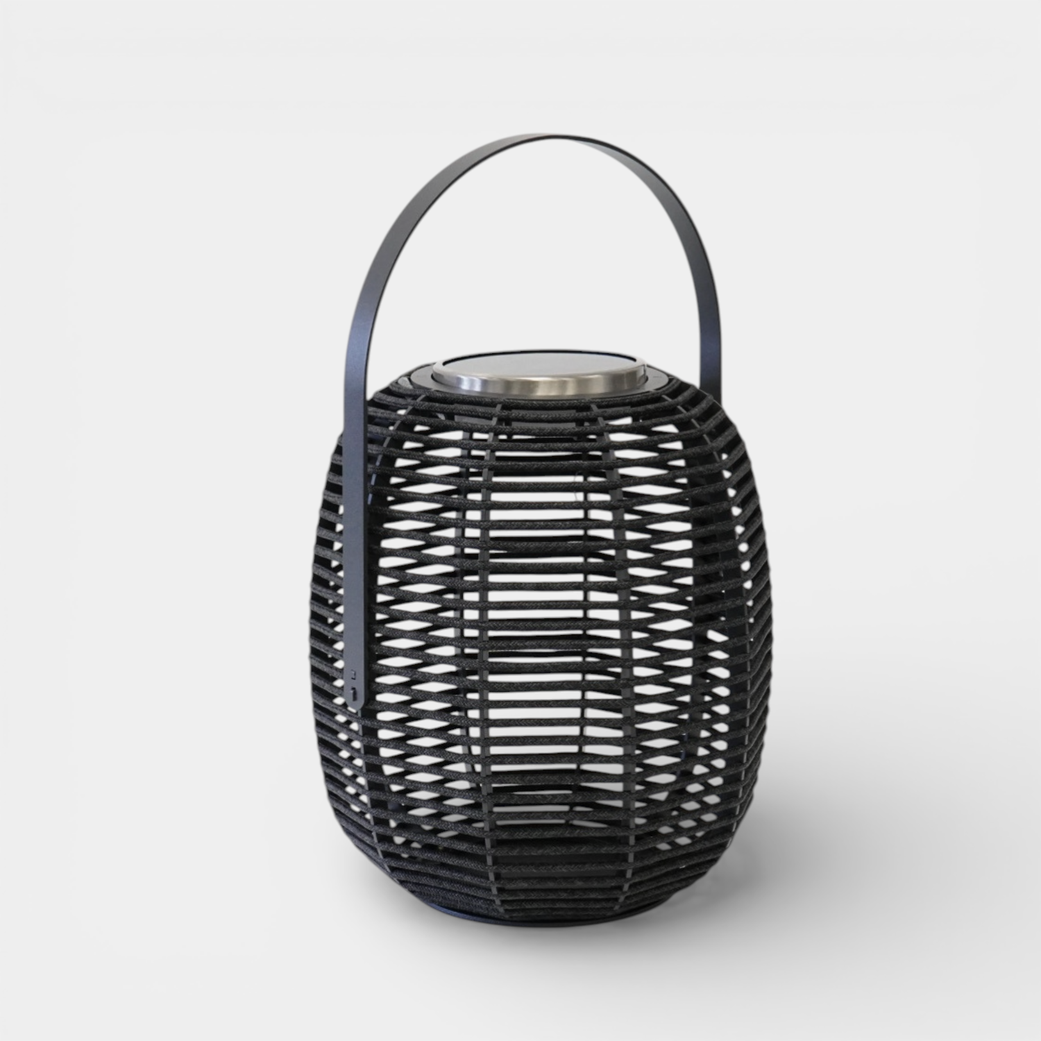 Hudson Charcoal Solar Lamp