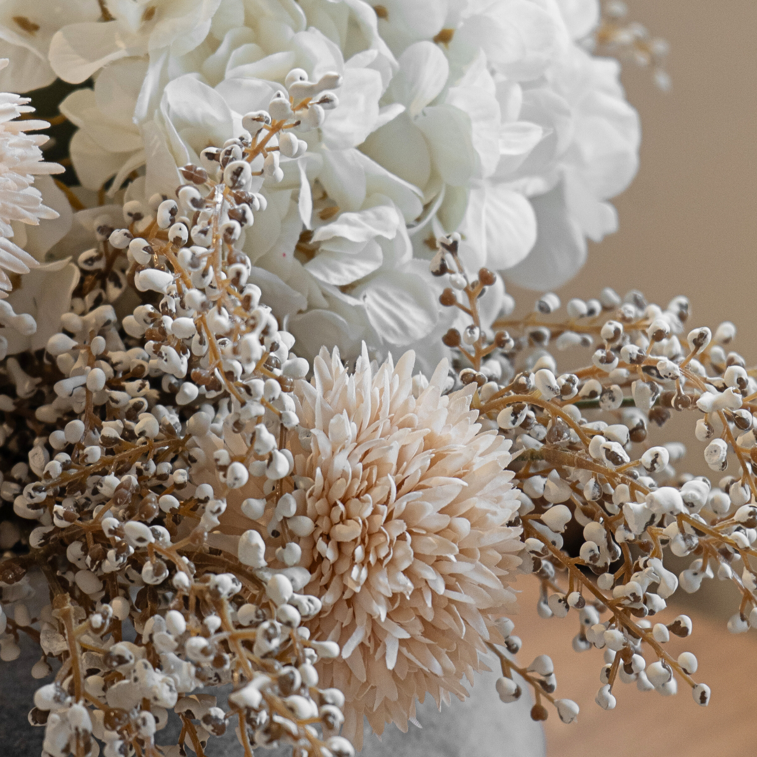 White Hydrangea & Allium Bouquet