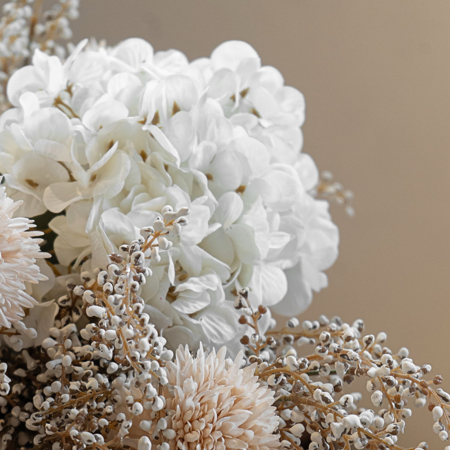 White Hydrangea & Allium Bouquet
