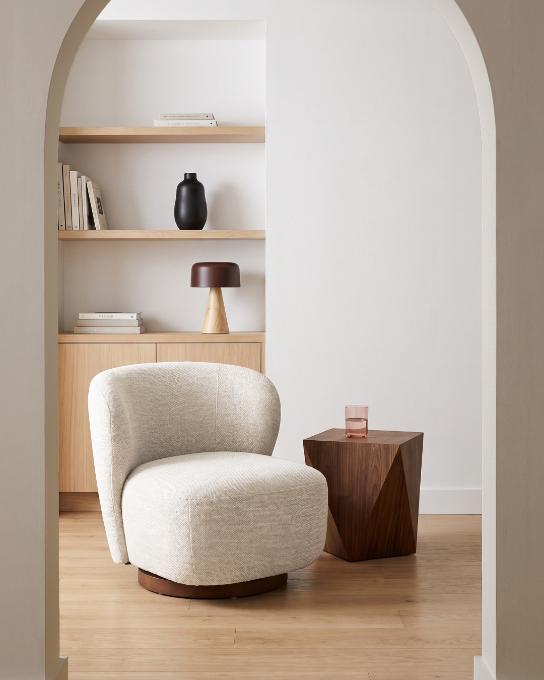Hygge Swivel Lounge Chair - Jasper Sand