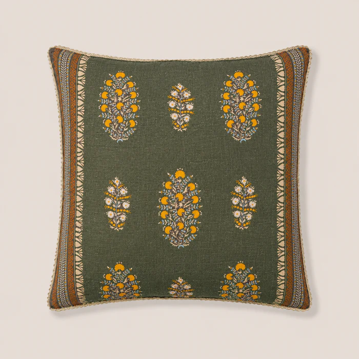 Lacombe Block Print Toss Pillow
