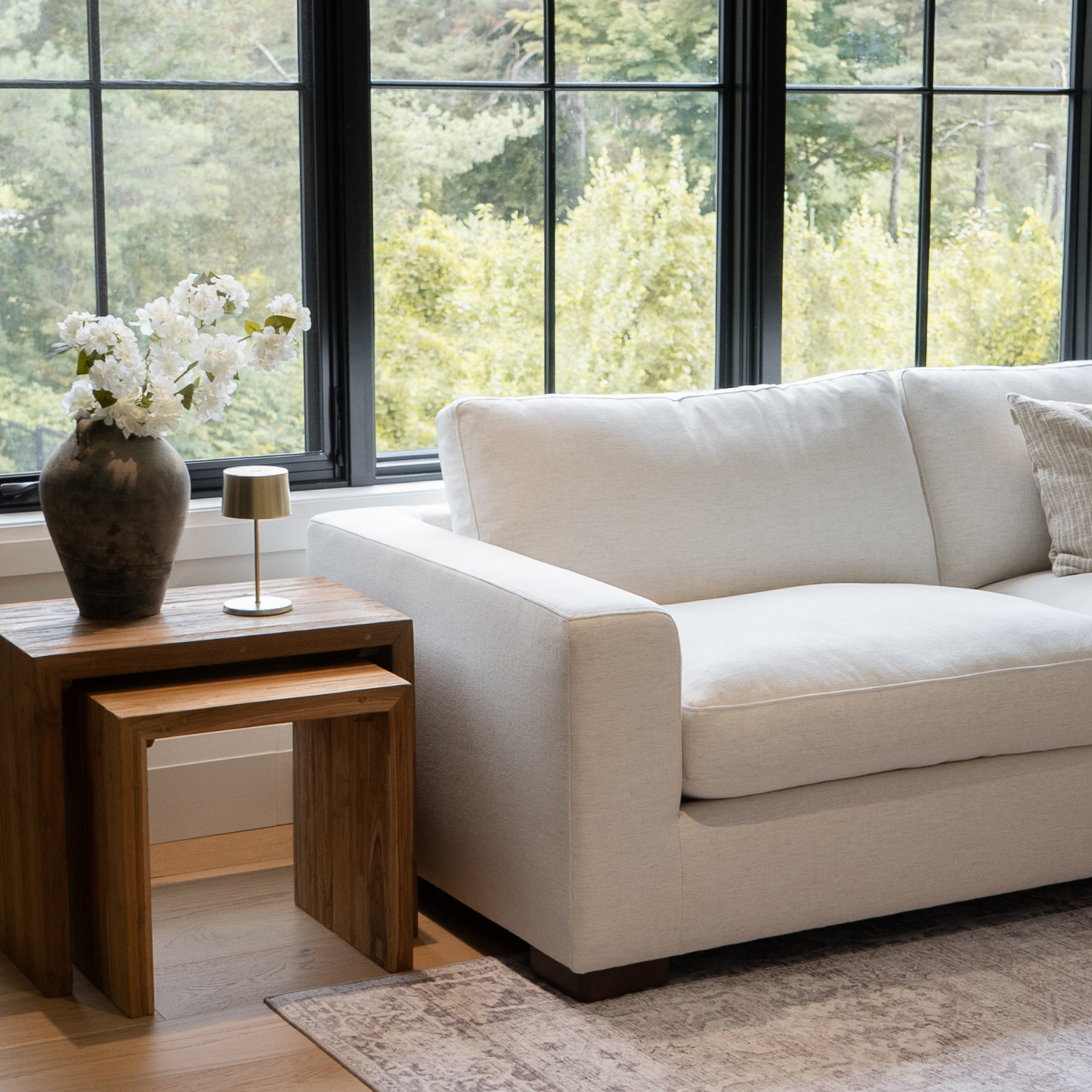 Lafayette Teak Nesting Side Table (Set of 2)