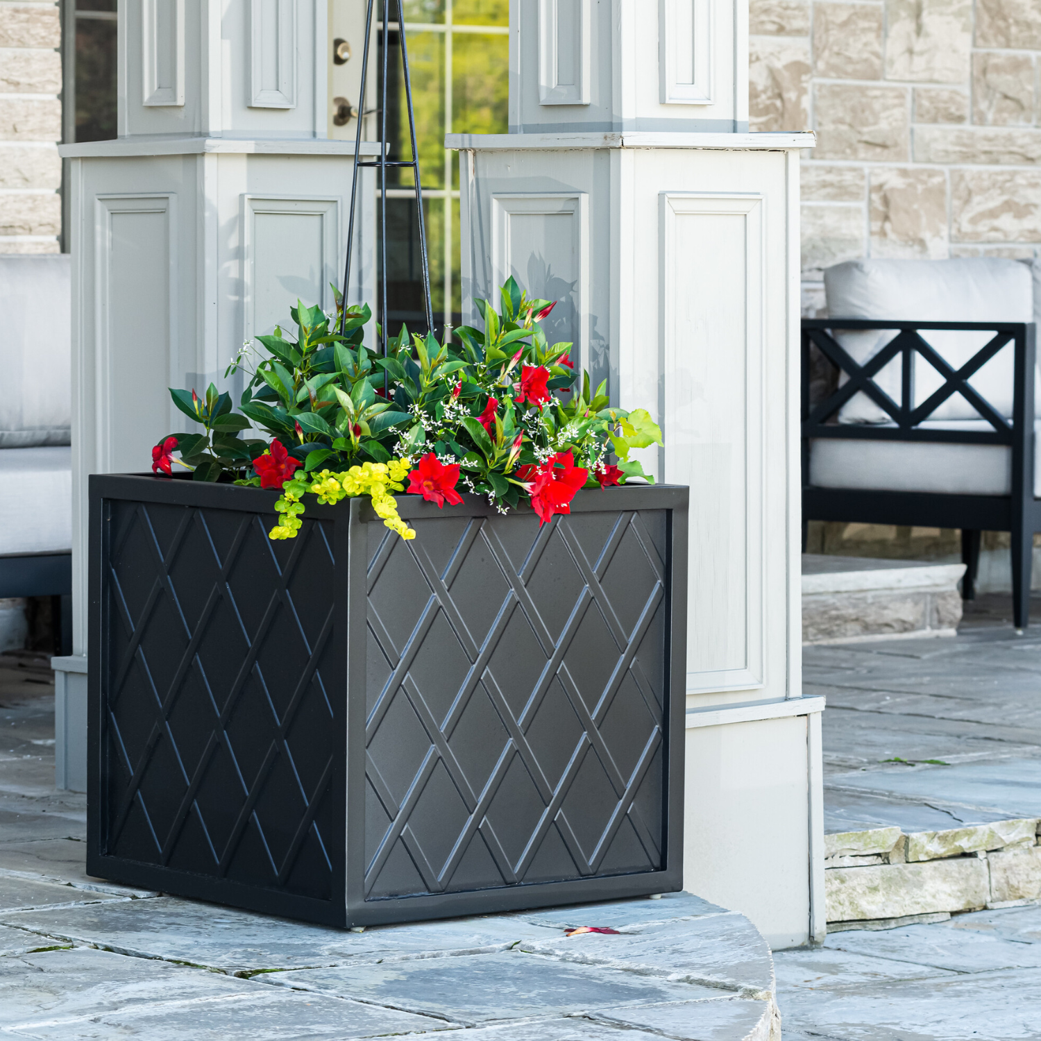 Lattice Planter Box