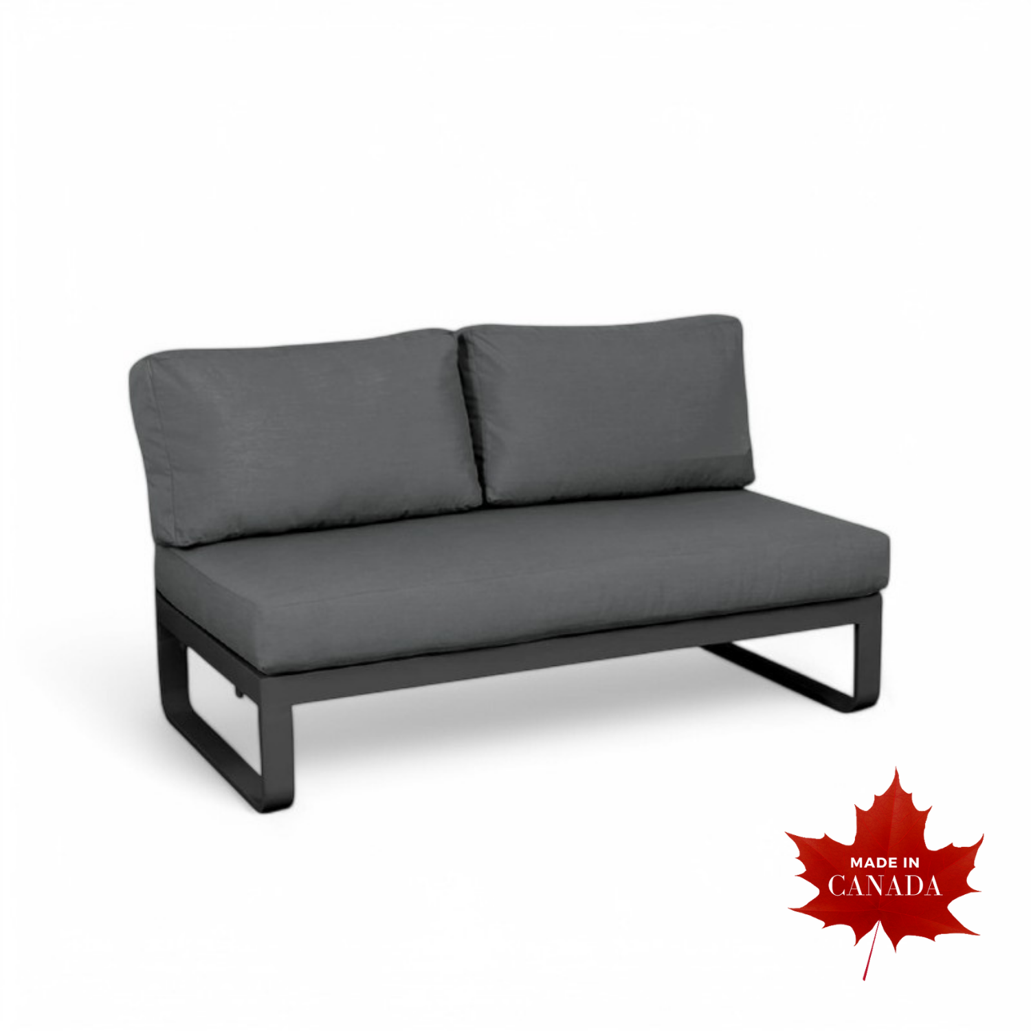 Loft Armless Loveseat Unit