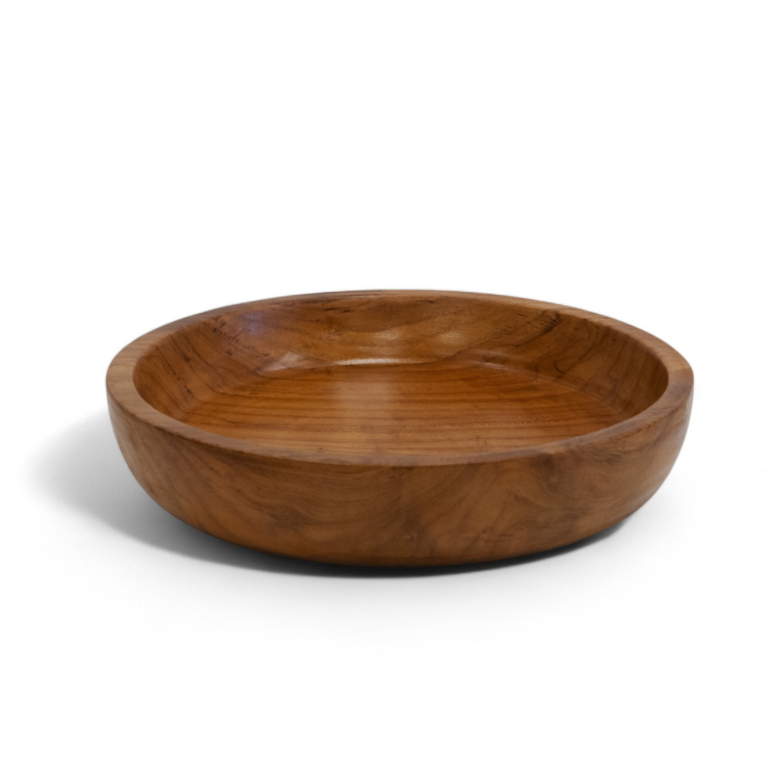 Low Wooden Table Bowl