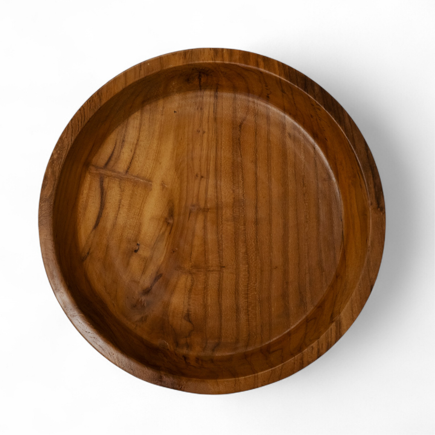 Low Wooden Table Bowl