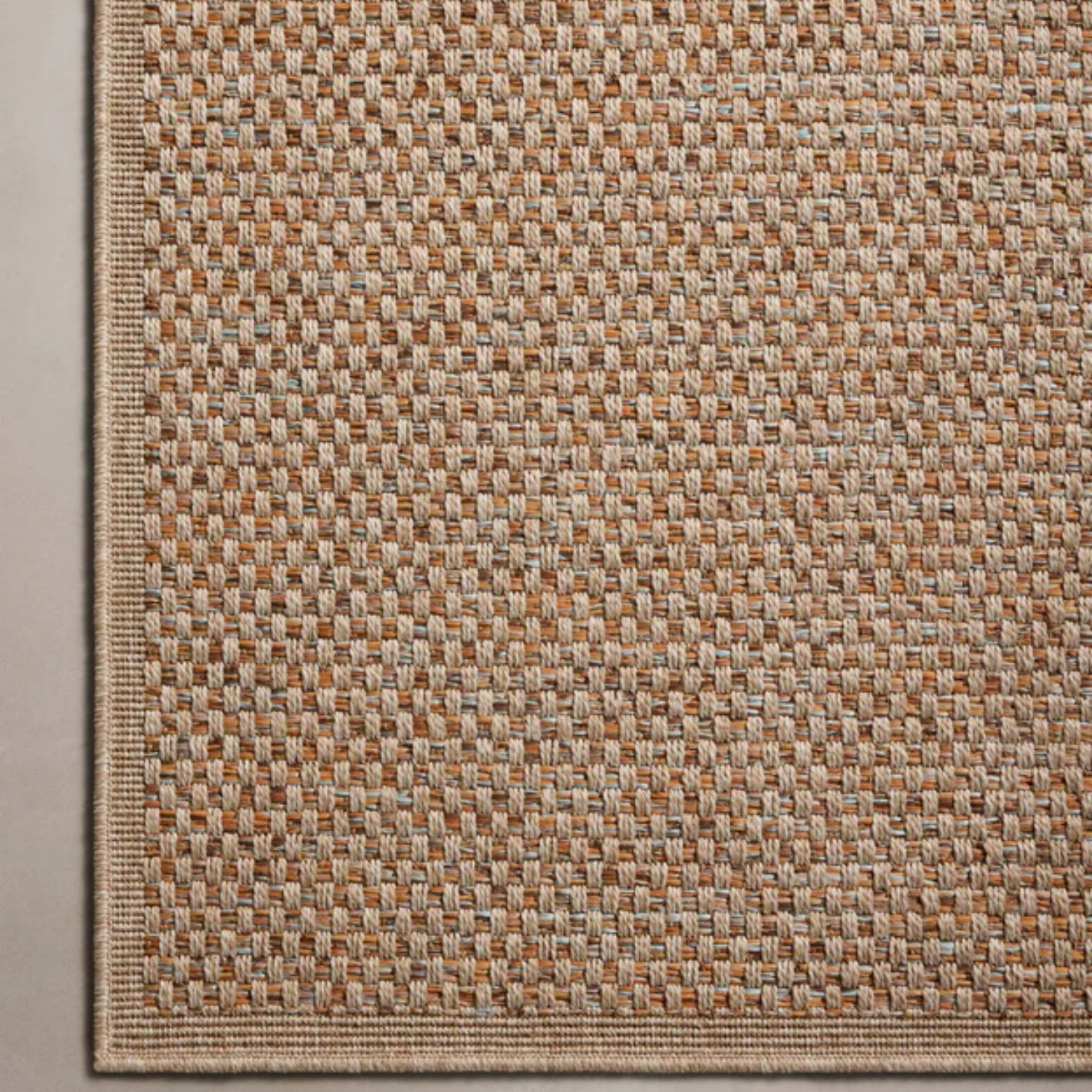 Loloi II Merrick Oatmeal/Sunrise Outdoor Rug