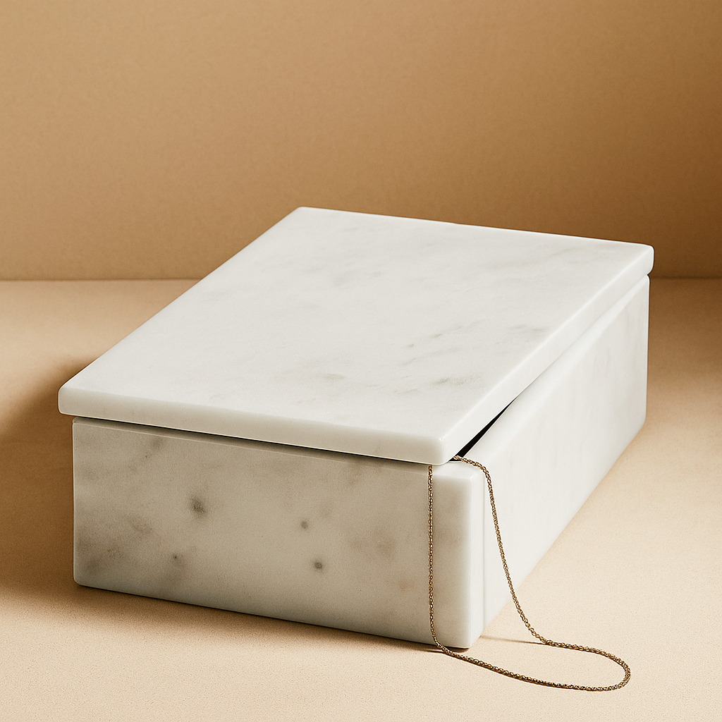 Marble Keepsake Box