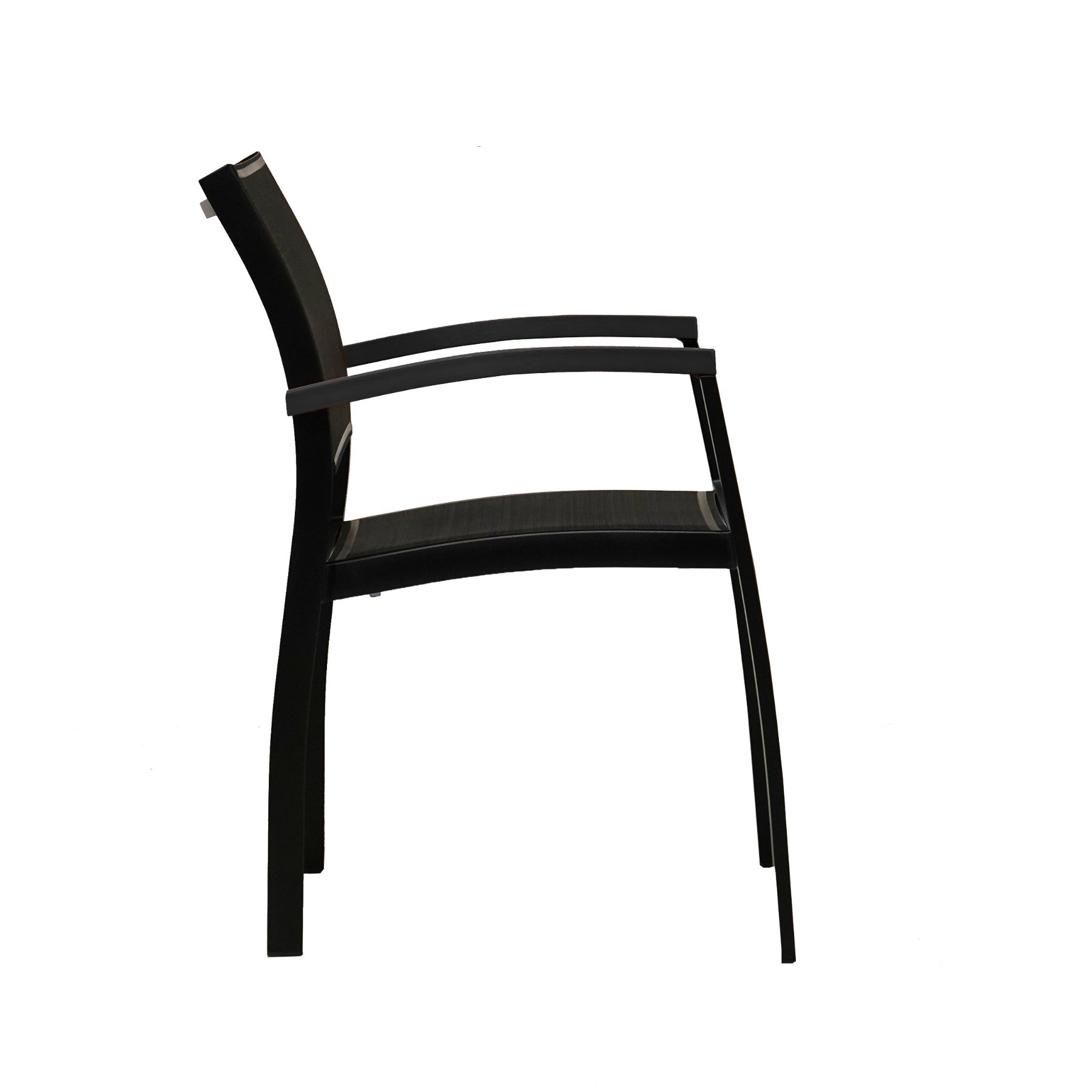 Metro Black Arm Chair
