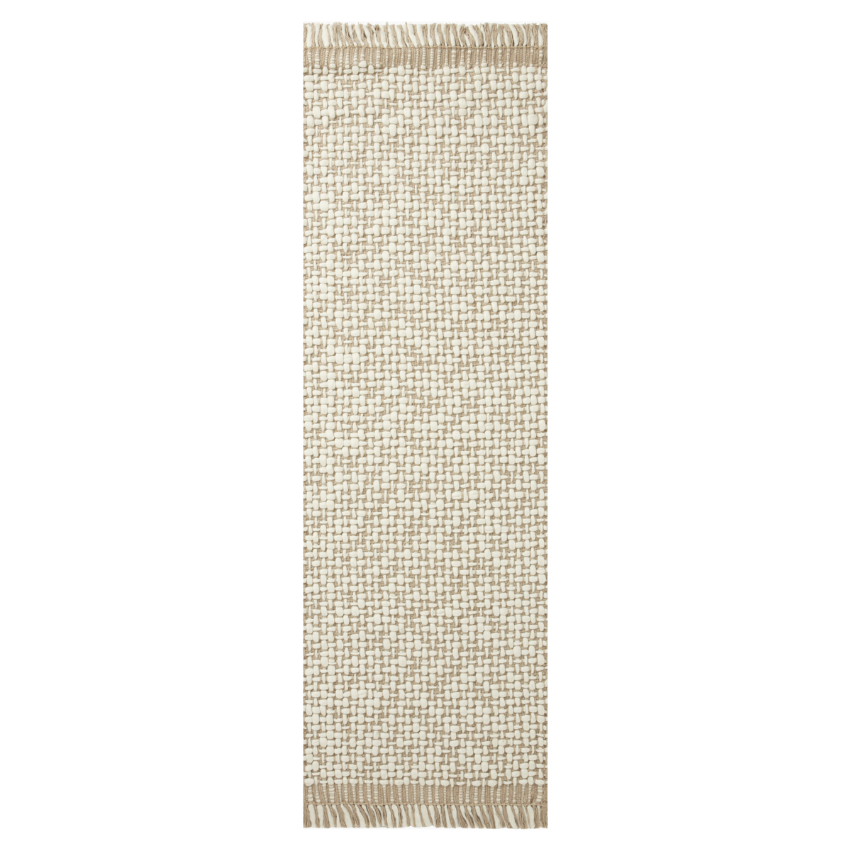 Amber Lewis x Loloi Yellowstone Natural/ Ivory Wool Rug