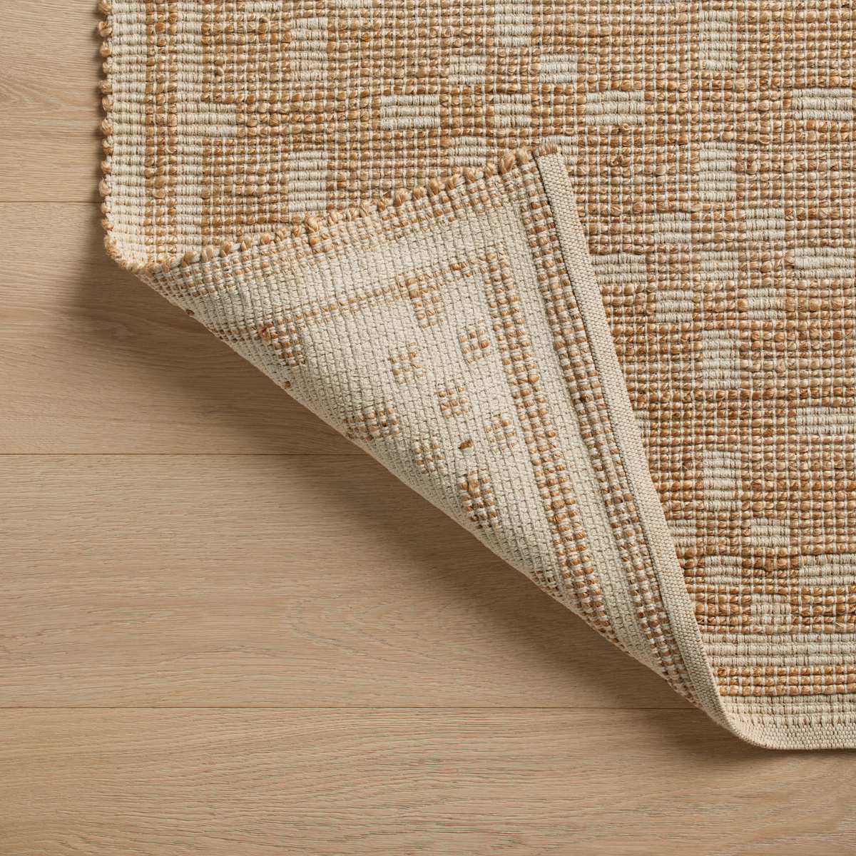 Chris Loves Julia x Loloi Judy Natural/ Ivory Jute Rug