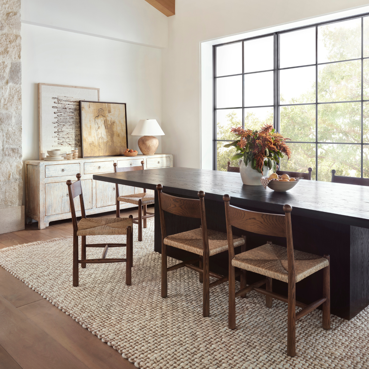 Amber Lewis x Loloi Yellowstone Natural/ Ivory Wool Rug