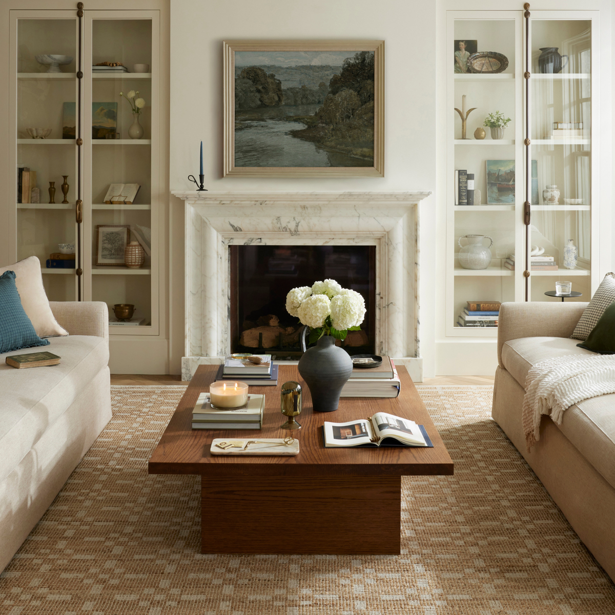Chris Loves Julia x Loloi Judy Natural/ Ivory Jute Rug