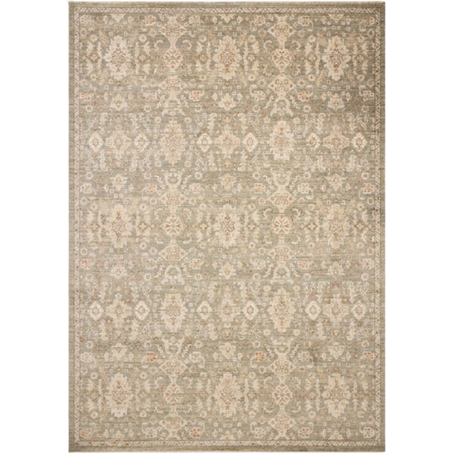 Chris Loves Julia x Loloi Palma Lagoon/Natural Rug