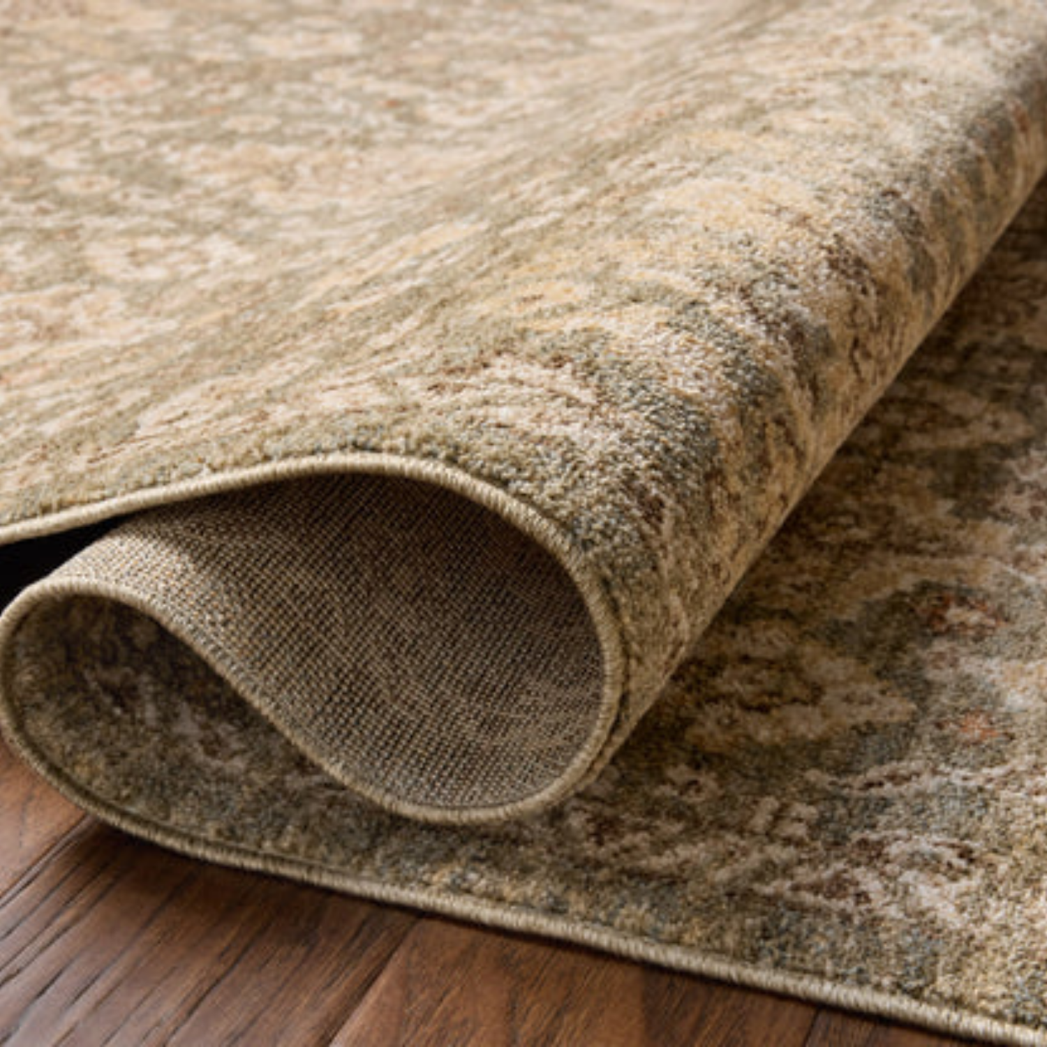 Chris Loves Julia x Loloi Palma Lagoon/Natural Rug