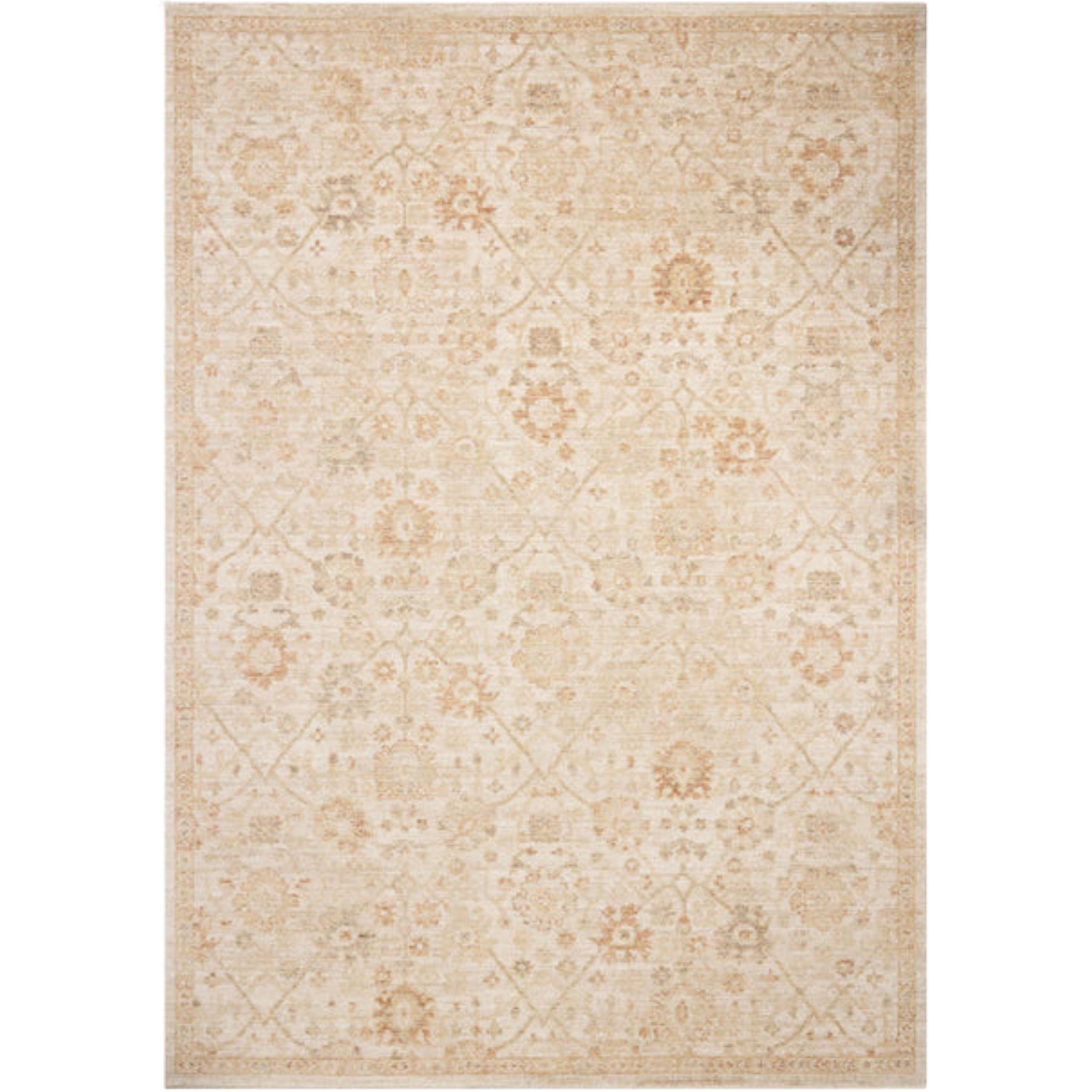 Chris Loves Julia x Loloi Palma Natural/Spice Rug
