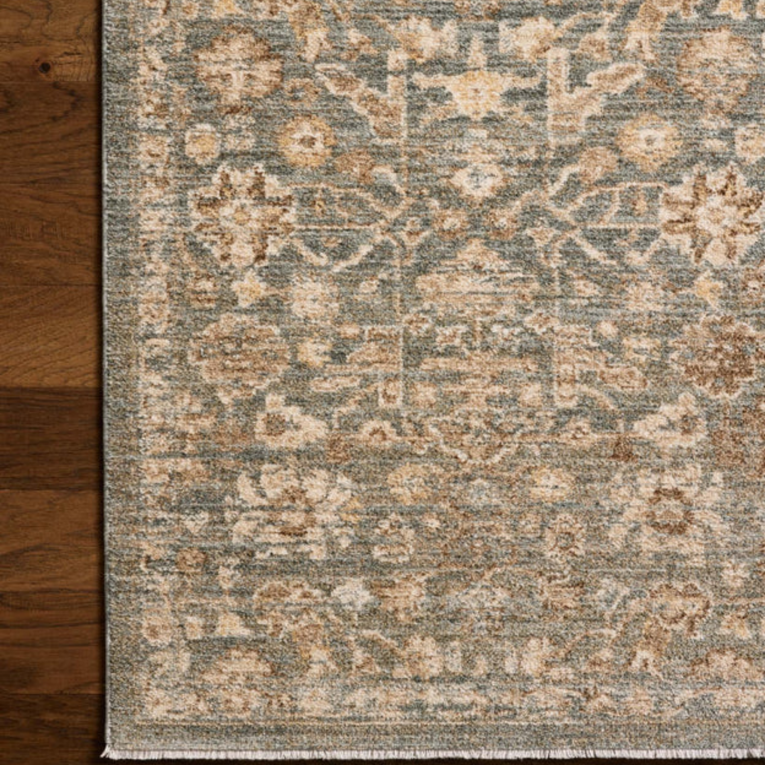 Chris Loves Julia x Loloi Palma Blue/Natural Rug